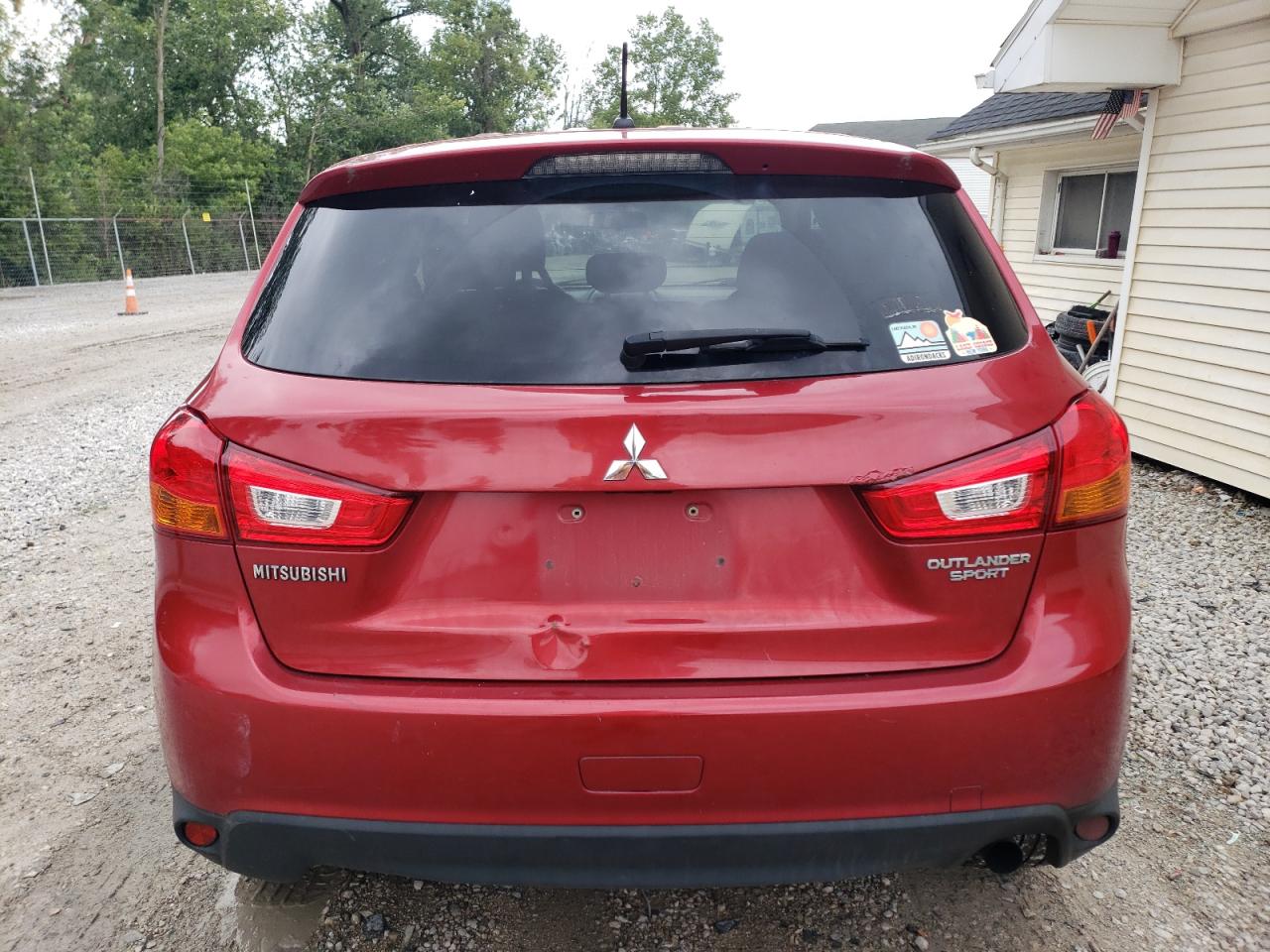 2014 Mitsubishi Outlander Sport Es VIN: 4A4AR3AU2EE018922 Lot: 66967924