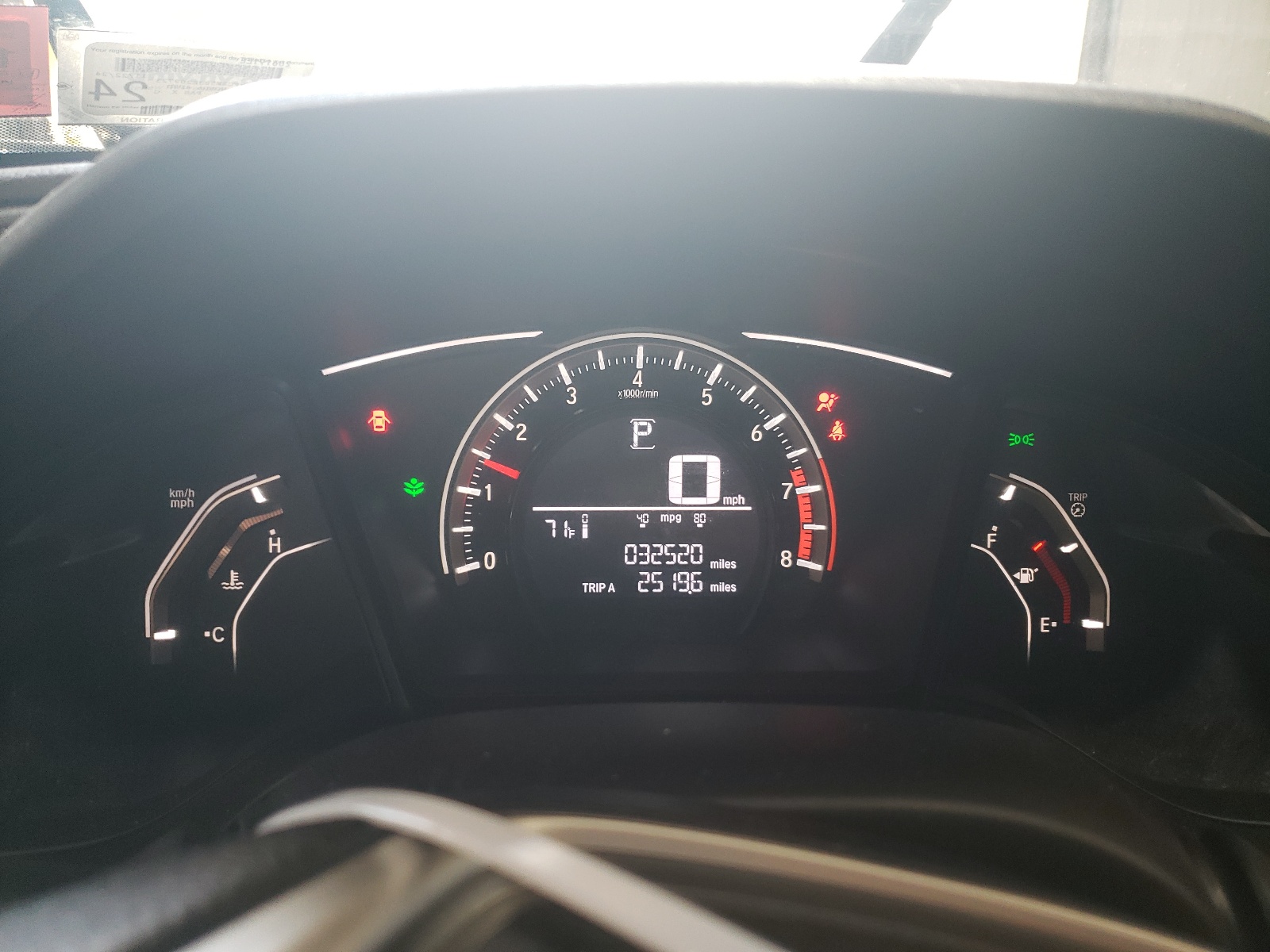 19XFC2F58JE209723 2018 Honda Civic Lx