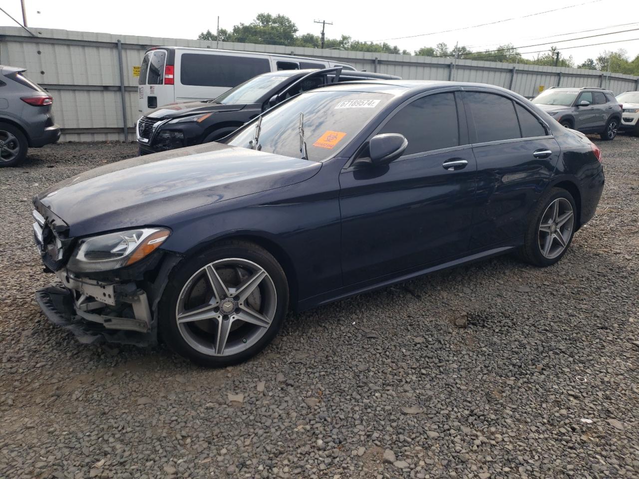 VIN 55SWF4KB7GU109130 2016 MERCEDES-BENZ C-CLASS no.1