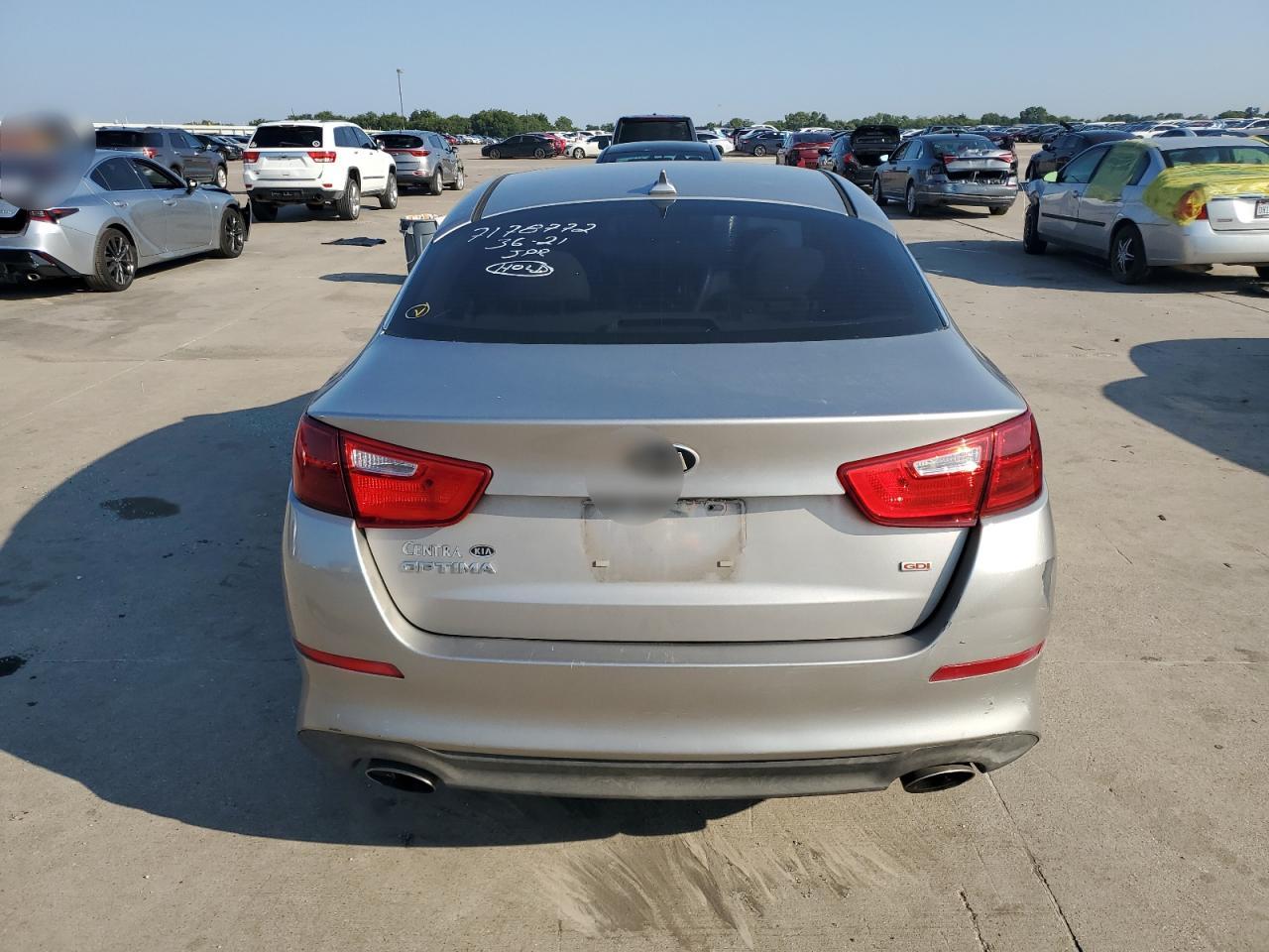 5XXGM4A74FG449436 2015 Kia Optima Lx