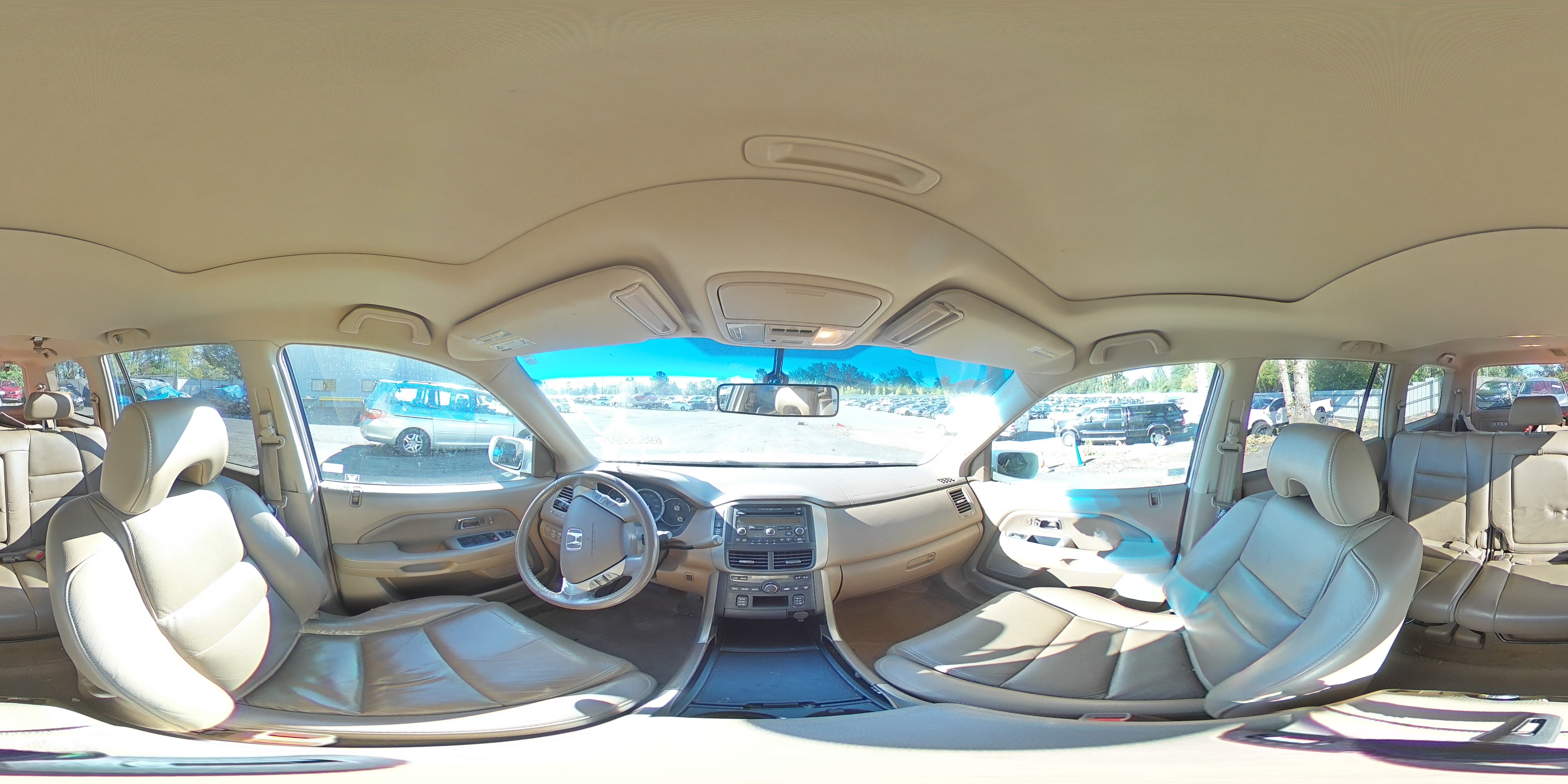 2007 Honda Pilot Exl VIN: 2HKYF18587H517695 Lot: 69528294