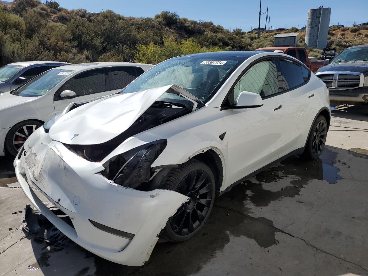 5YJYGDEE2MF159832 2021 TESLA MODEL Y - Image 1