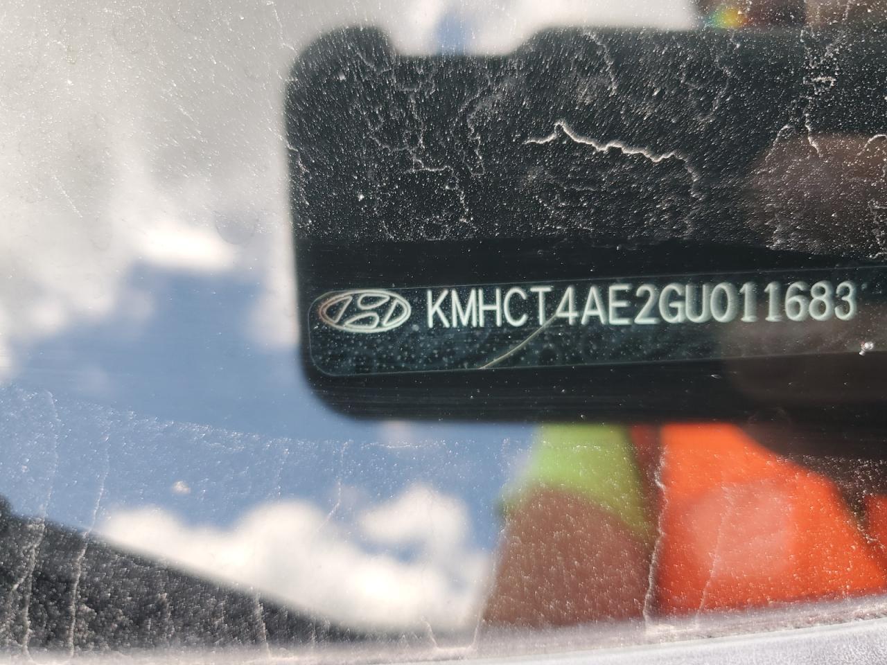 2016 Hyundai Accent Se VIN: KMHCT4AE2GU011683 Lot: 60291994