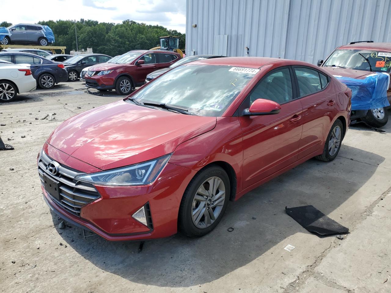 KMHD84LF1KU862863 2019 HYUNDAI ELANTRA - Image 1