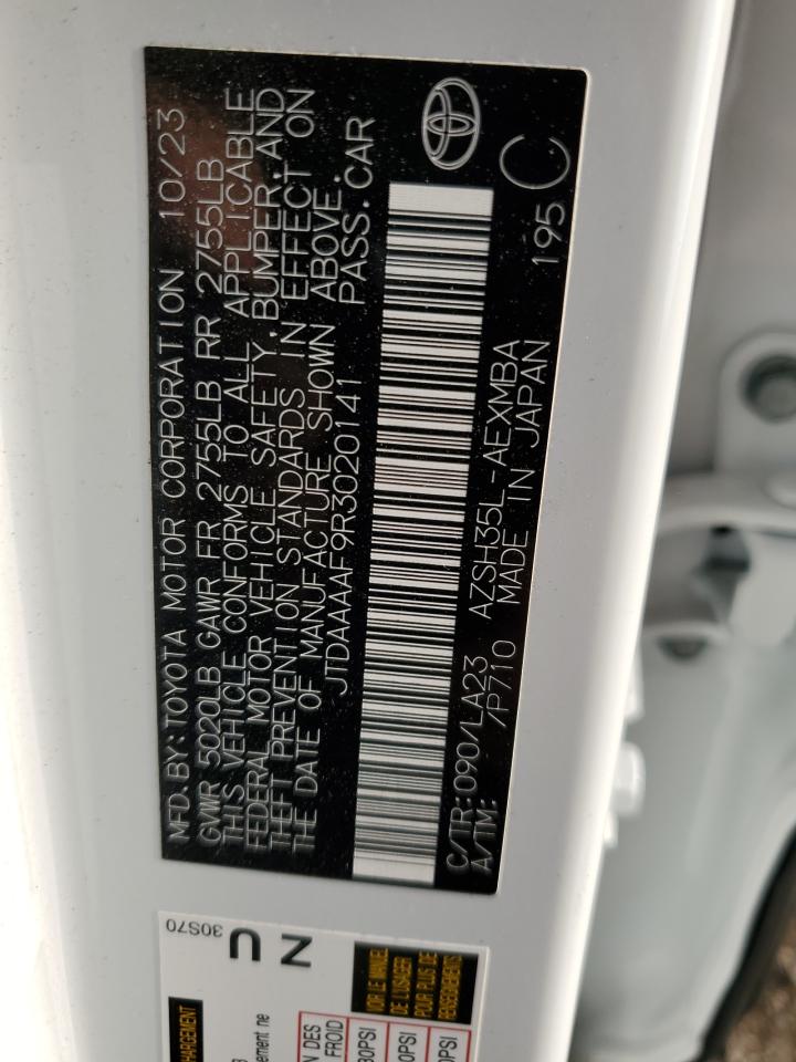 2024 Toyota Crown Xle VIN: JTDAAAAF9R3020141 Lot: 68757874