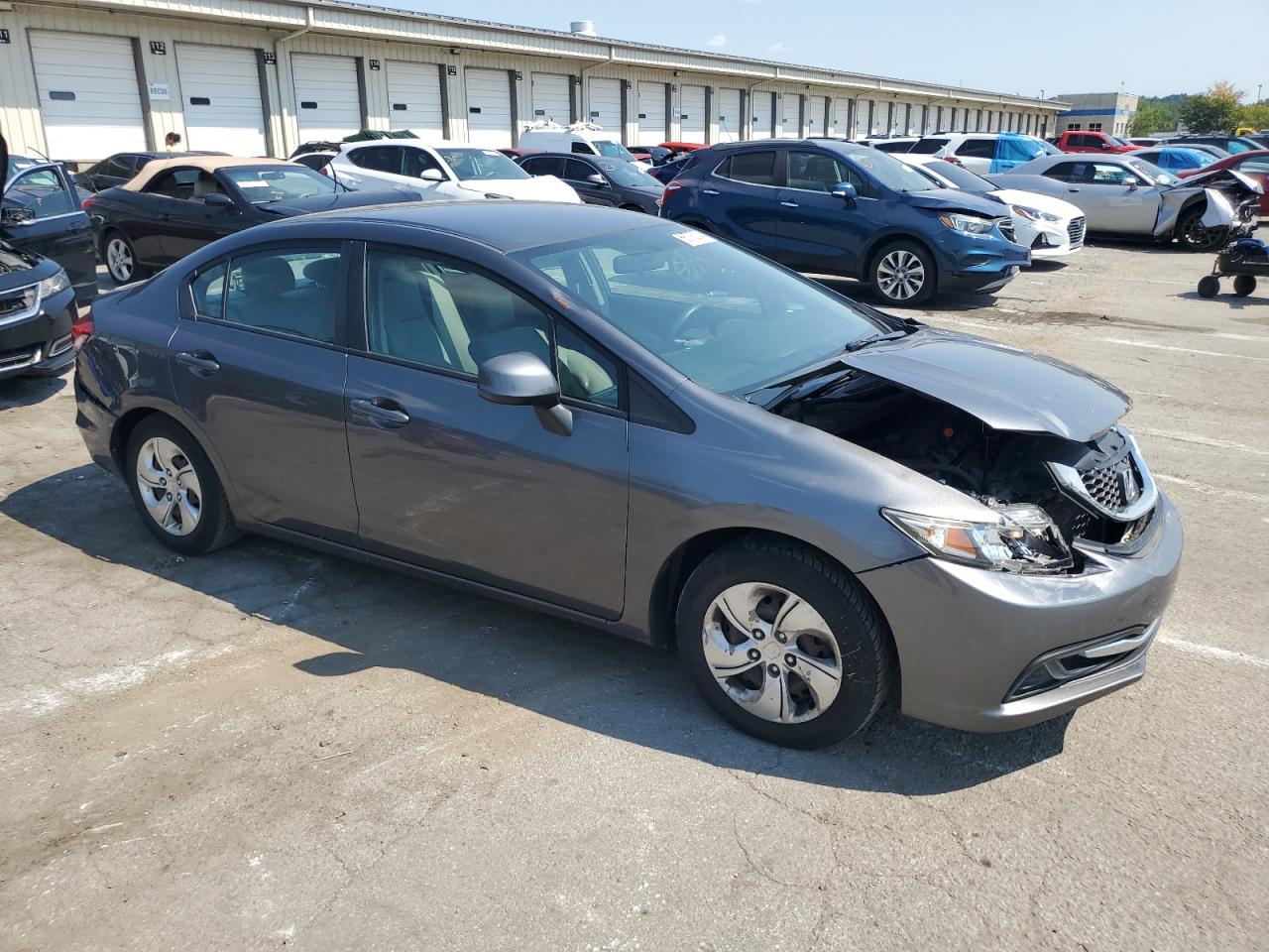 2013 Honda Civic Lx VIN: 2HGFB2F53DH596940 Lot: 66775204