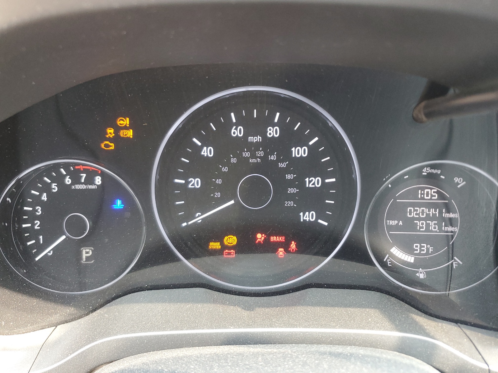 3CZRU6H31NM753919 2022 Honda Hr-V Lx