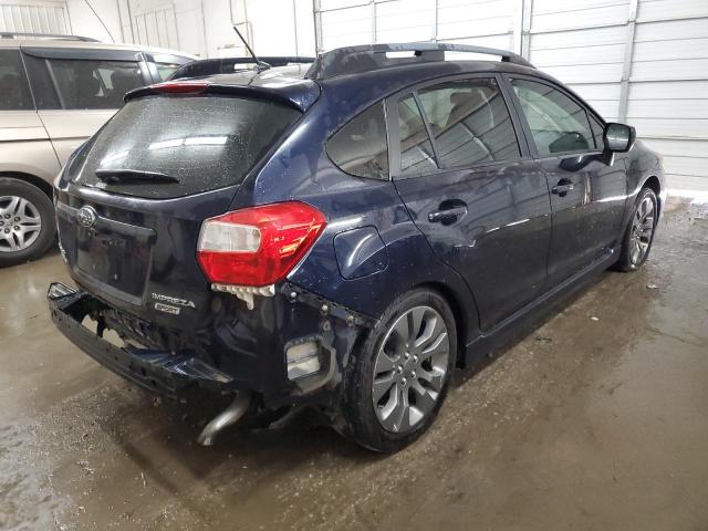  SUBARU IMPREZA 2014 Синий