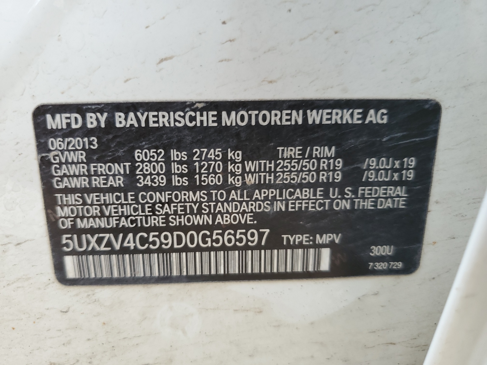 5UXZV4C59D0G56597 2013 BMW X5 xDrive35I