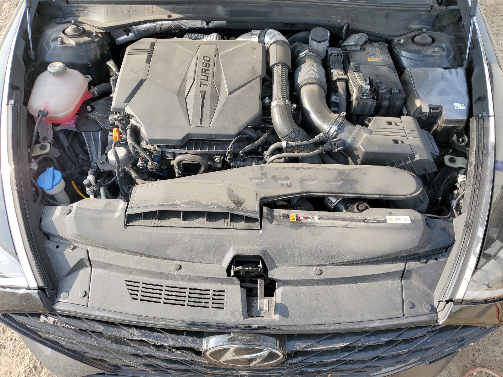 KMHL14JC6NA220332 2022 Hyundai Sonata N Line