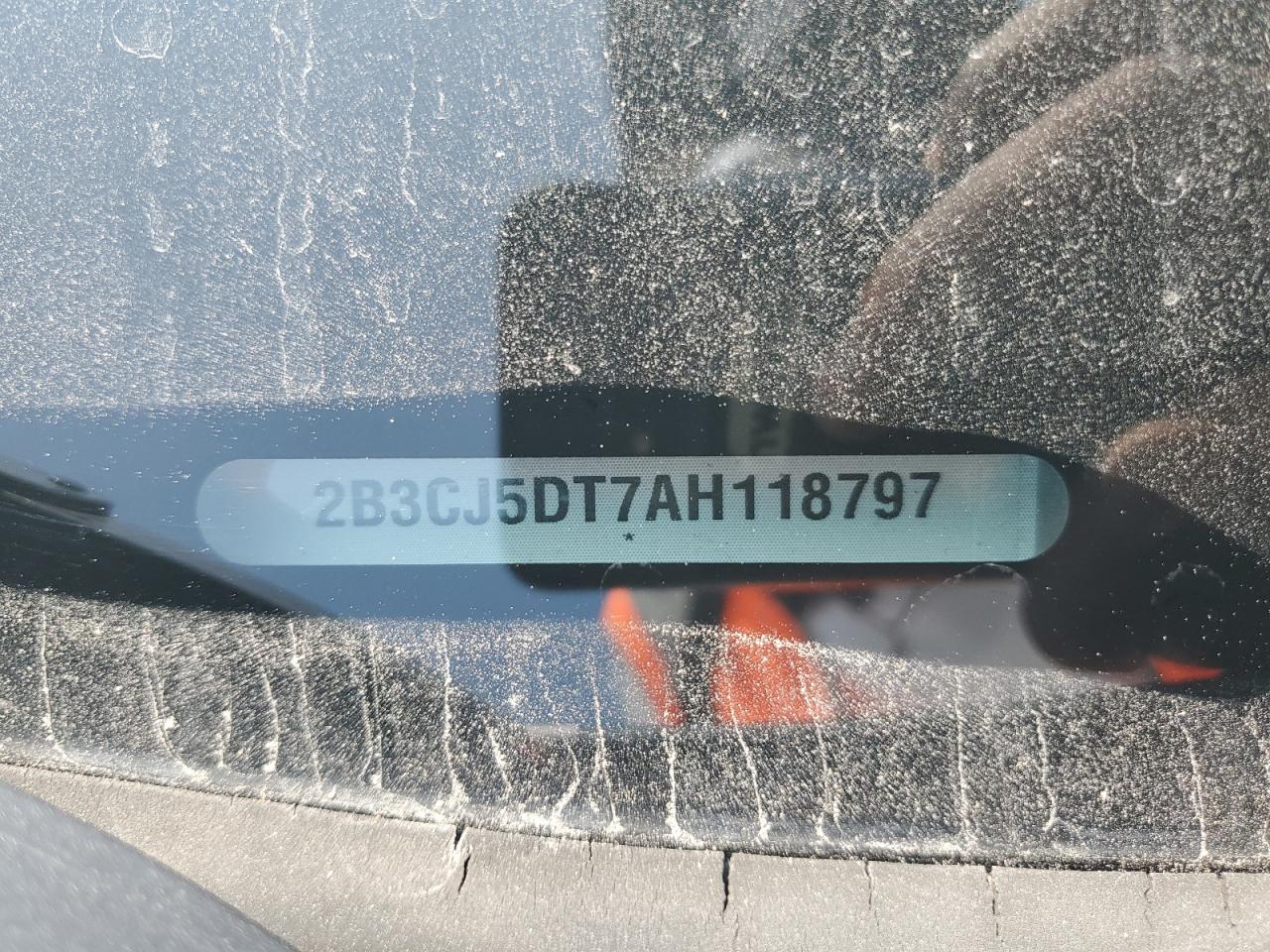 2010 Dodge Challenger R/T VIN: 2B3CJ5DT7AH118797 Lot: 68428784