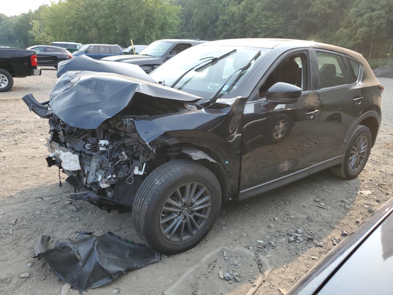 2018 Mazda Cx-5 Sport black null gas JM3KFBBMXJ0313987 photo #1