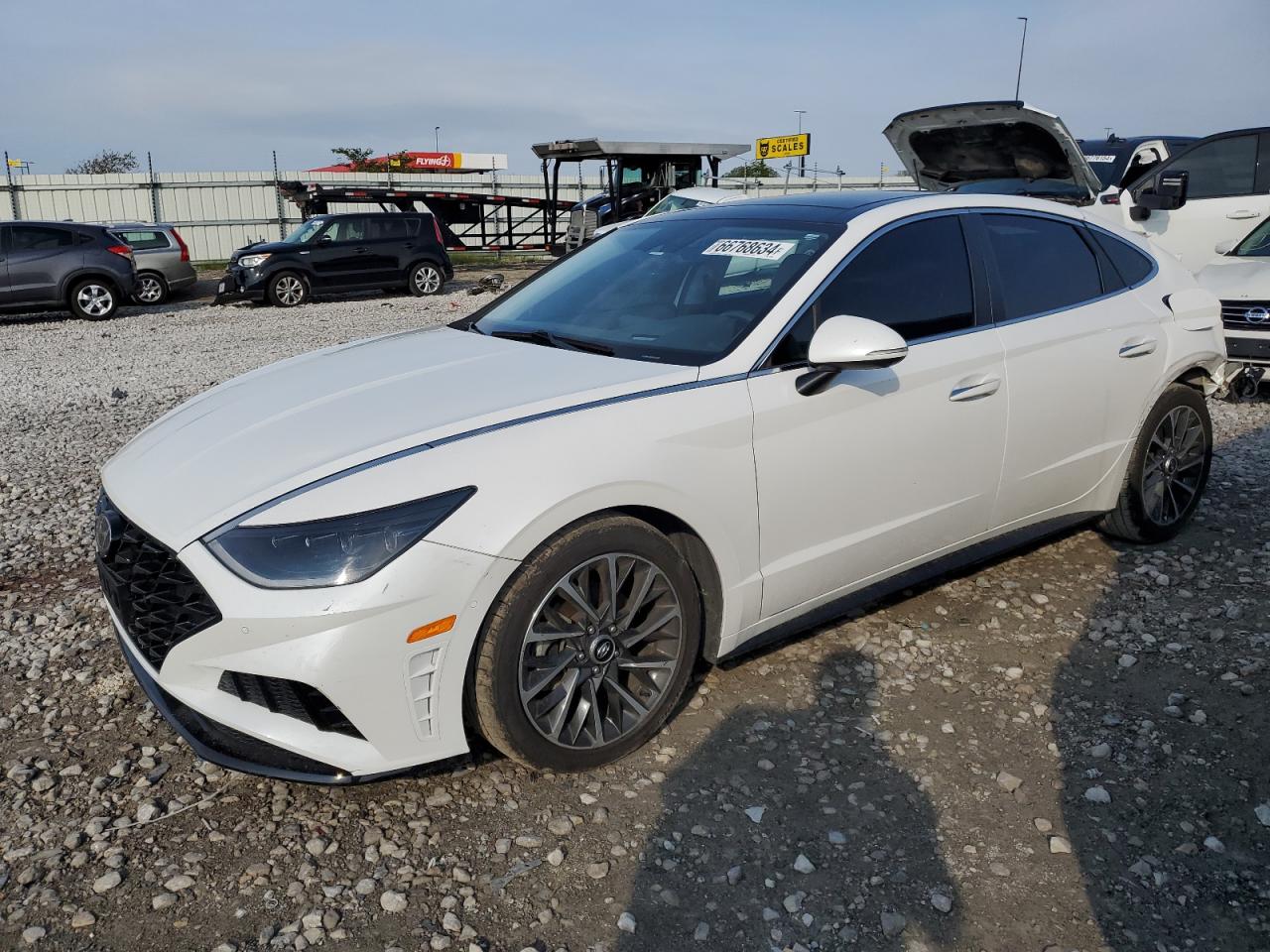 2022 Hyundai Sonata Limited VIN: KMHL34J2XNA181746 Lot: 66768634