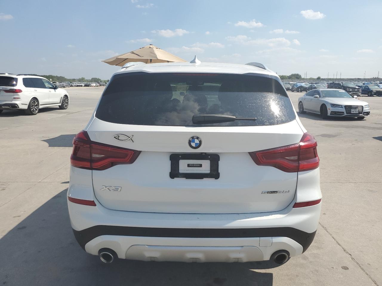 2019 BMW X3 Sdrive30I VIN: 5UXTR7C56KLE88327 Lot: 65990374