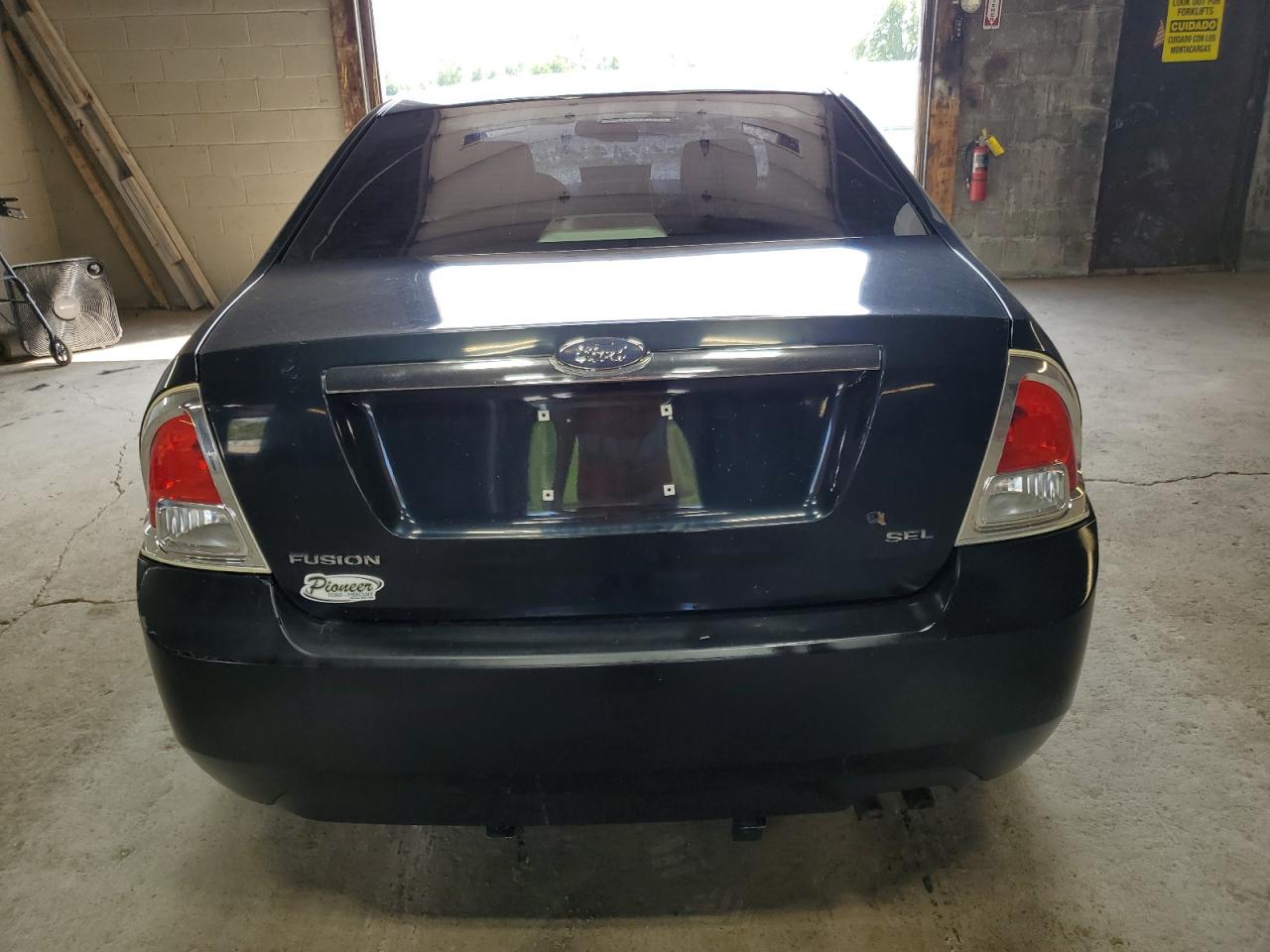 2006 Ford Fusion Sel VIN: 3FAHP08ZX6R112420 Lot: 64660384