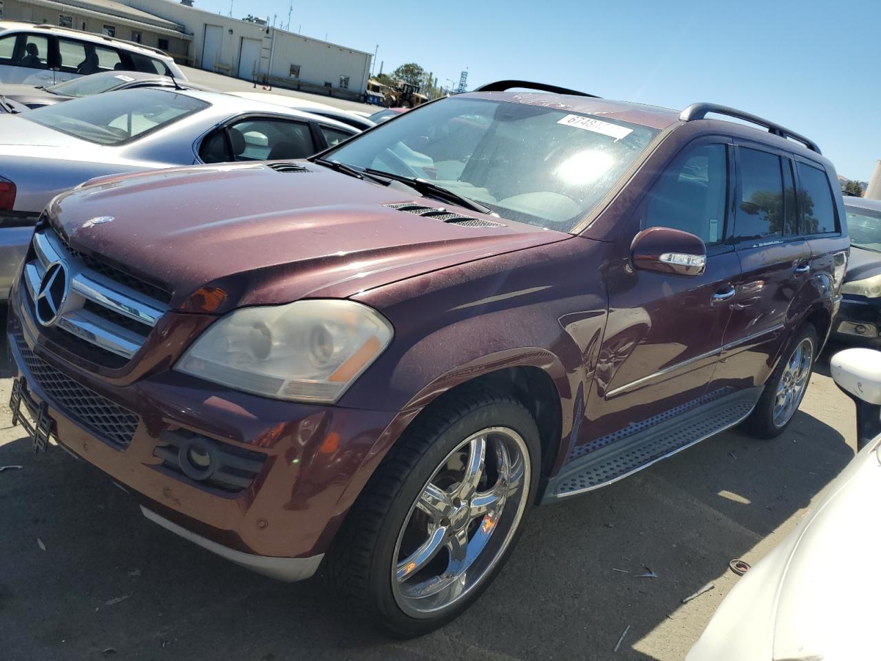 2007 Mercedes-Benz Gl 450 4Matic VIN: 4JGBF71EX7A235239 Lot: 67484244