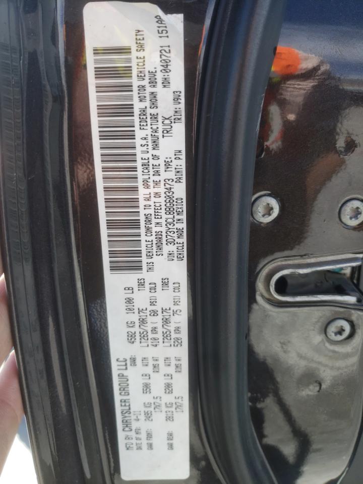 3D73Y3CL8BG603473 2011 Dodge Ram 3500