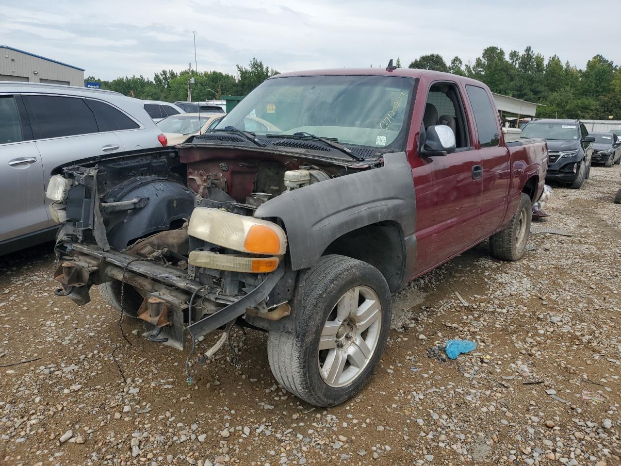 2007 Gmc New Sierra K1500 Classic de vânzare în Memphis, TN - Stripped