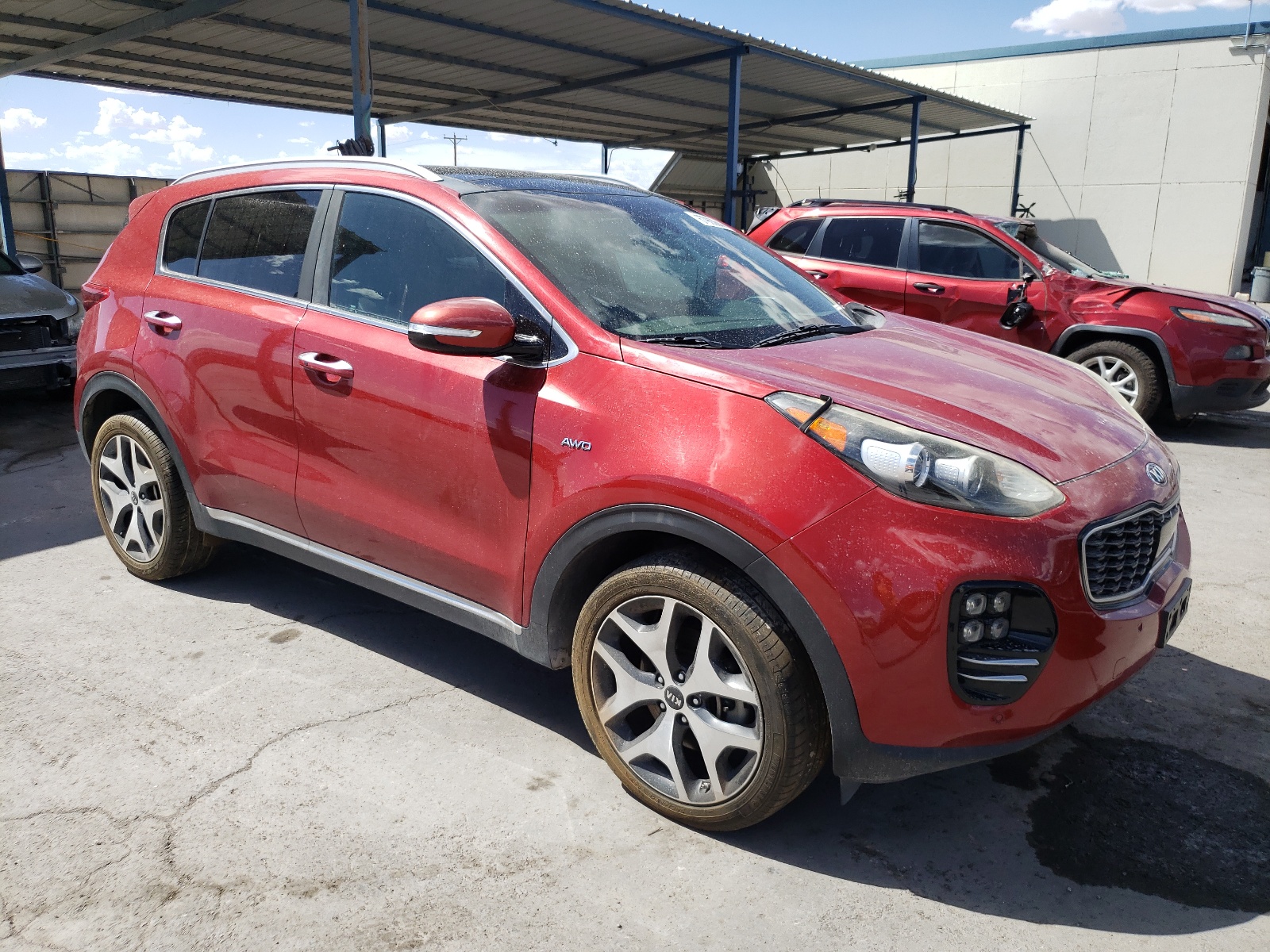 KNDPRCA64H7237411 2017 Kia Sportage Sx