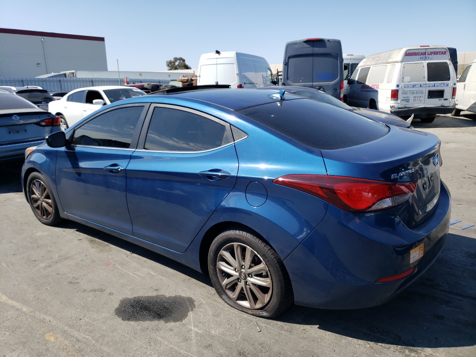 2015 Hyundai Elantra Se vin: KMHDH4AE8FU297883