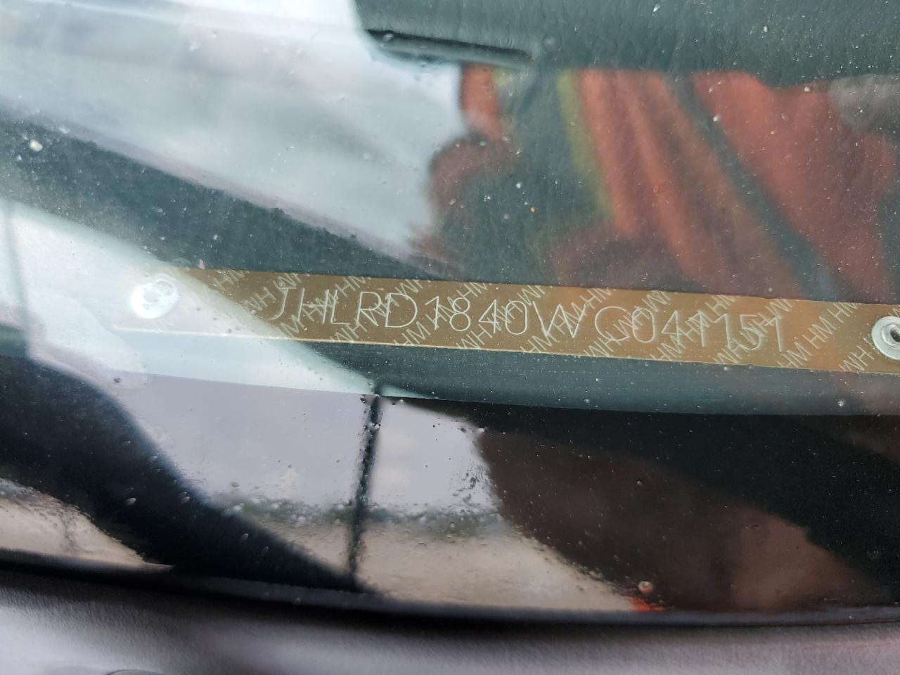 1998 Honda Cr-V Lx VIN: JHLRD1840WC041151 Lot: 65596564