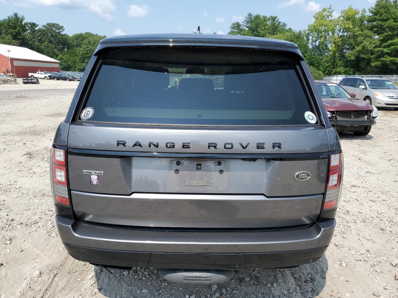 SALGS2KF4GA243457 2016 Land Rover Range Rover Hse