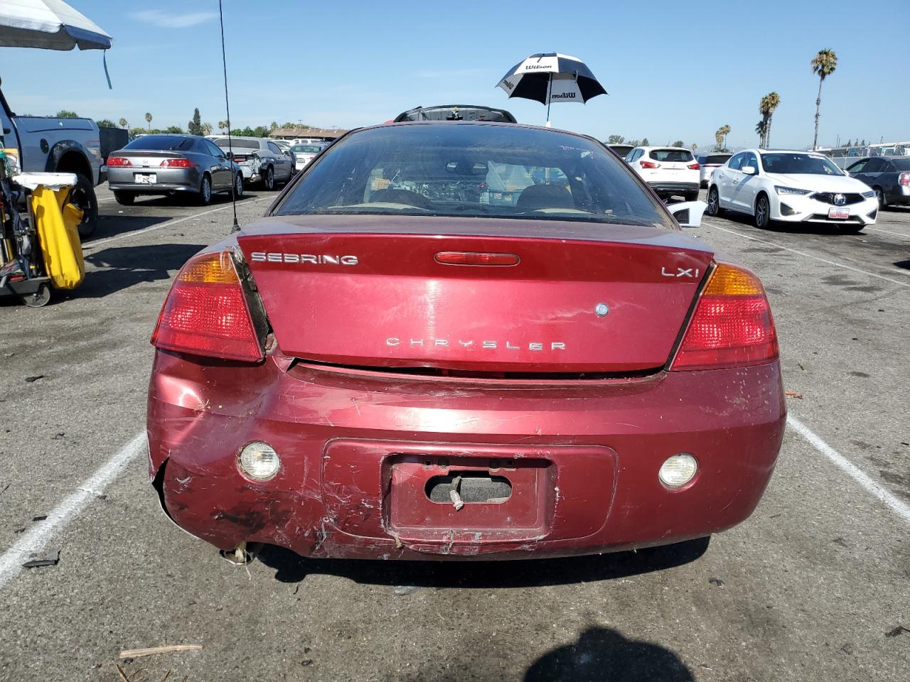 2002 Chrysler Sebring Lxi VIN: 4C3AG52H22E137949 Lot: 65454824