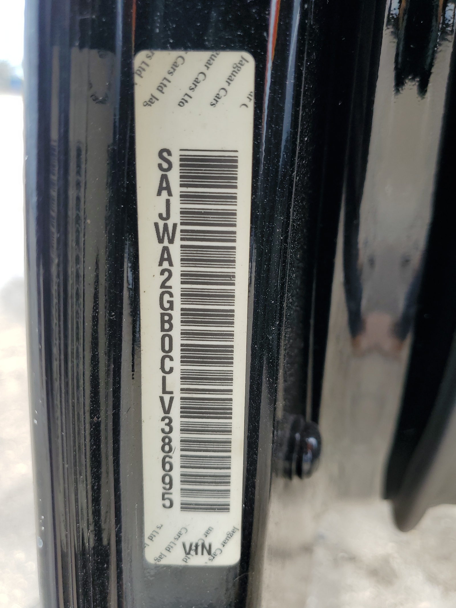 SAJWA2GB0CLV38695 2012 Jaguar Xjl