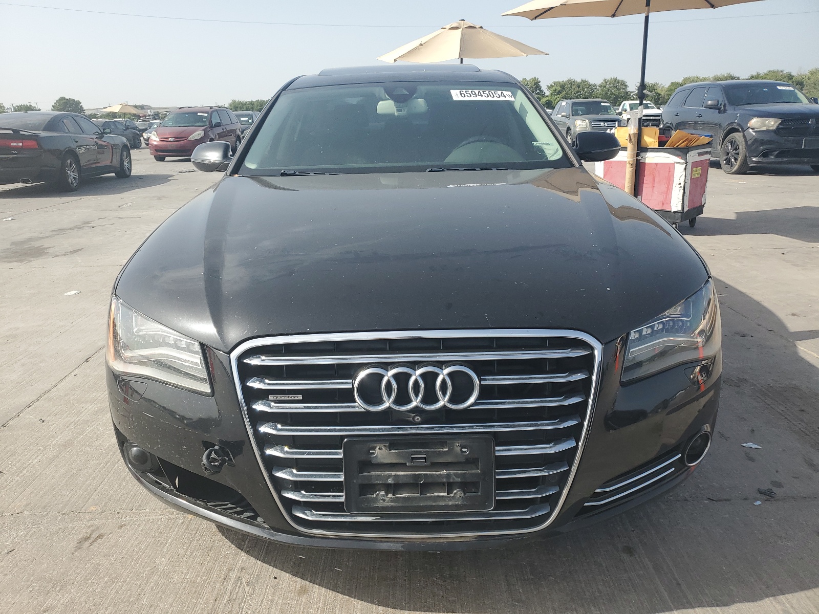 2014 Audi A8 L Quattro vin: WAURGAFD4EN011299