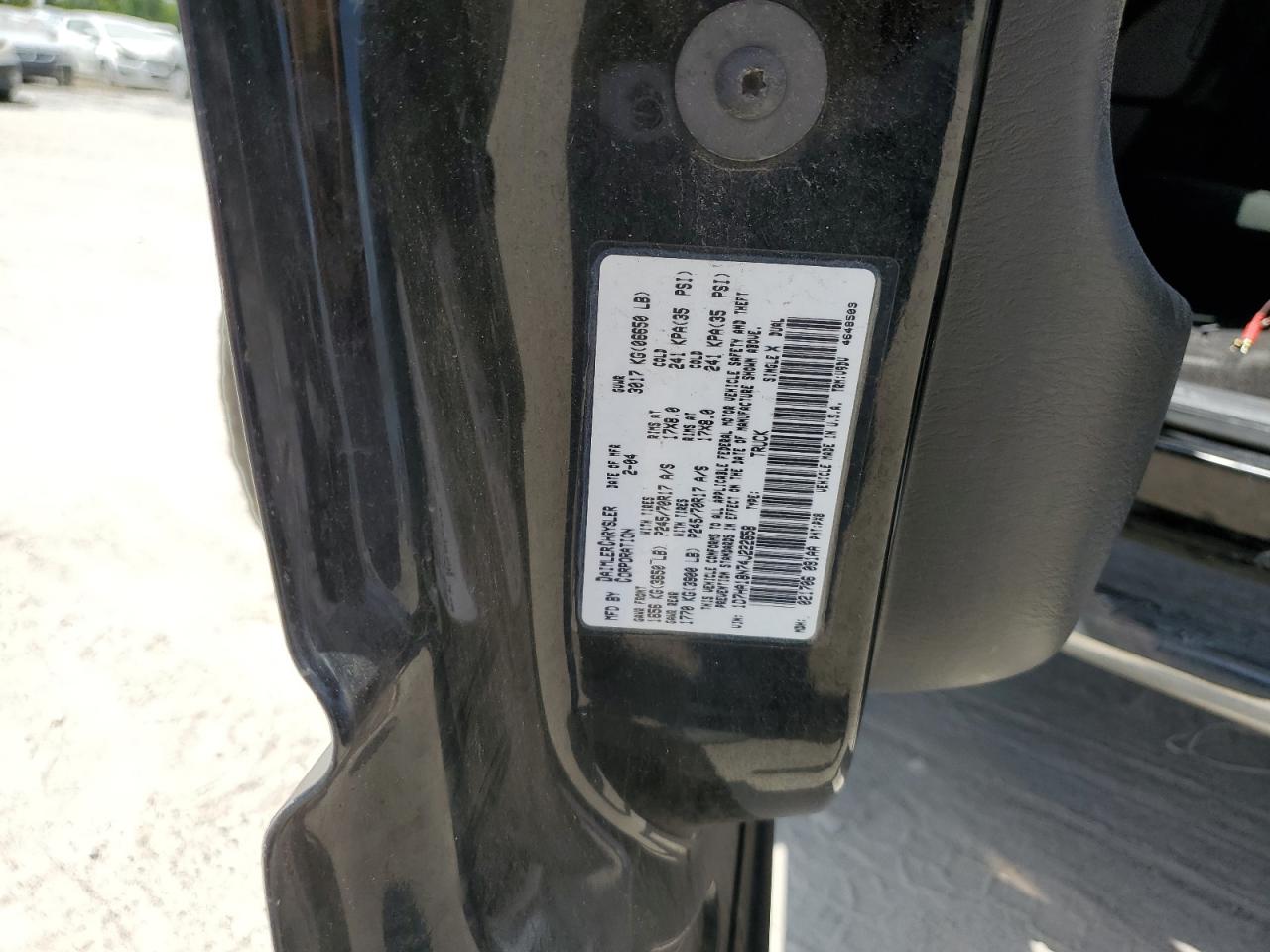 2004 Dodge Ram 1500 St VIN: 1D7HA18N74J222658 Lot: 67367554