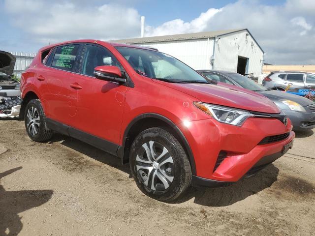 Parquets TOYOTA RAV4 2017 Czerwony