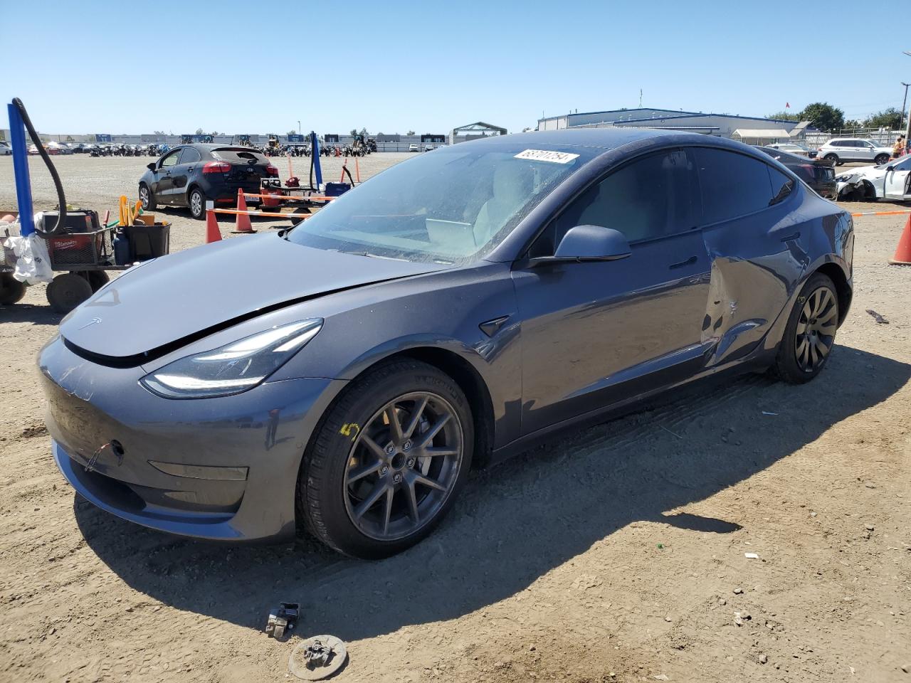 5YJ3E1EA3NF132698 2022 TESLA MODEL 3 - Image 1