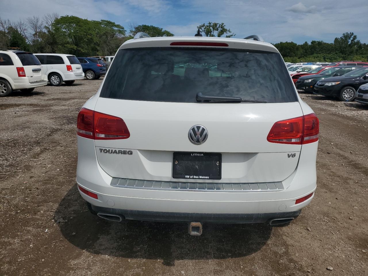 2013 Volkswagen Touareg V6 VIN: WVGEF9BP7DD005211 Lot: 69883034