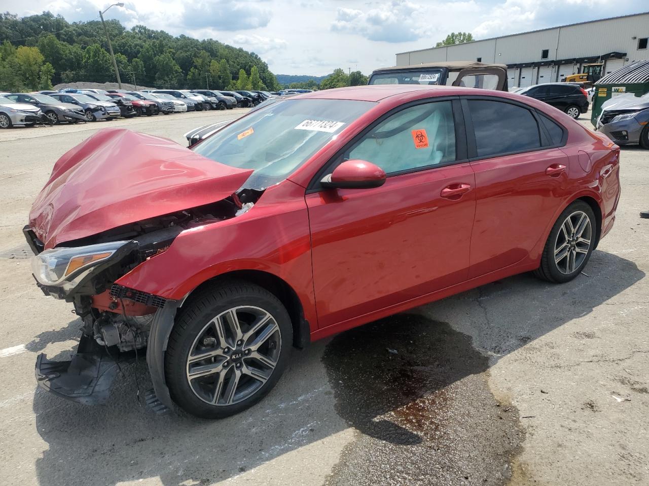 2019 Kia Forte Gt Line VIN: 3KPF34AD0KE066570 Lot: 66771324