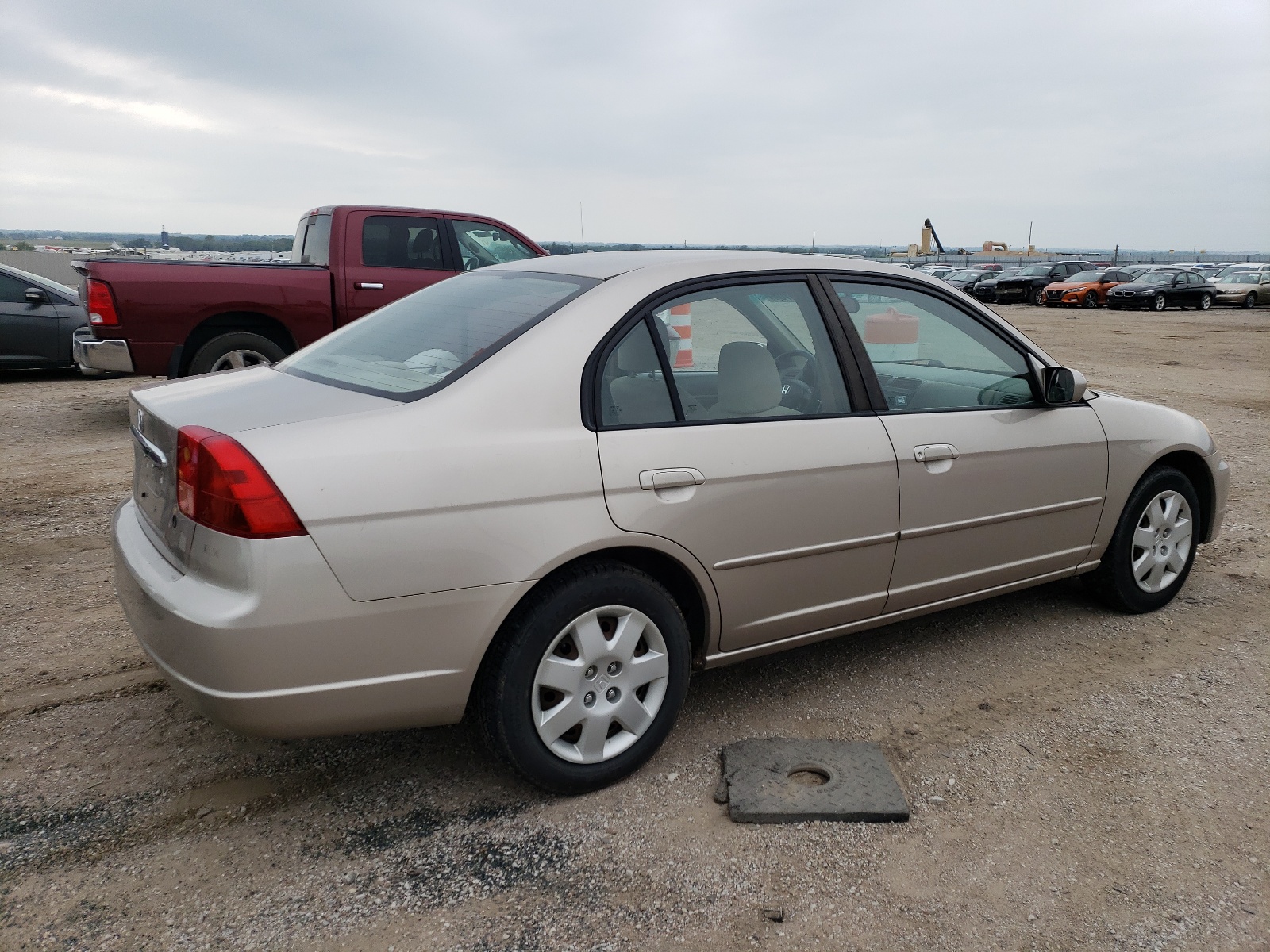 1HGES26771L075800 2001 Honda Civic Ex