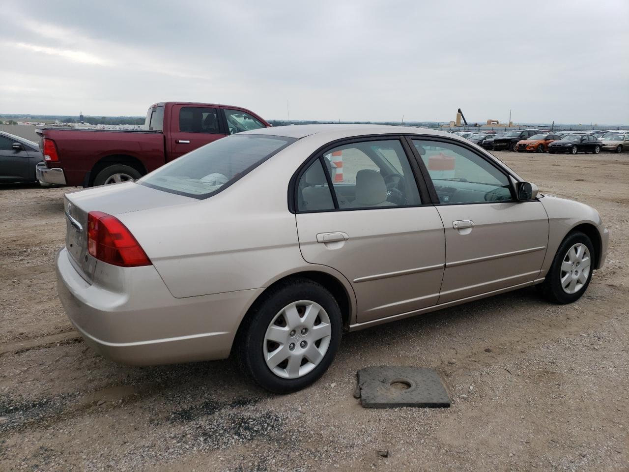 2001 Honda Civic Ex VIN: 1HGES26771L075800 Lot: 66988704