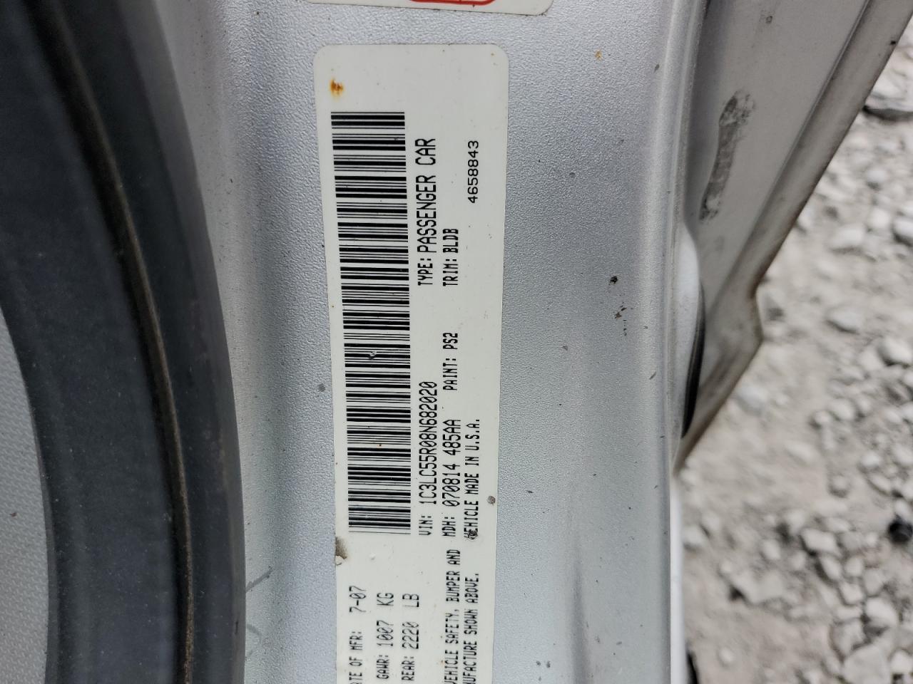 2008 Chrysler Sebring Touring VIN: 1C3LC55R08N682020 Lot: 69266584