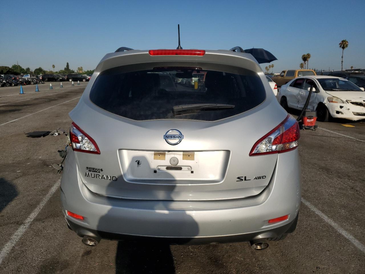 2014 Nissan Murano S VIN: JN8AZ1MW4EW520404 Lot: 66028124