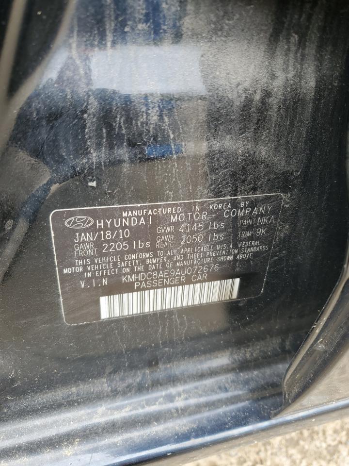 2010 Hyundai Elantra Touring Gls VIN: KMHDC8AE9AU072676 Lot: 68110274