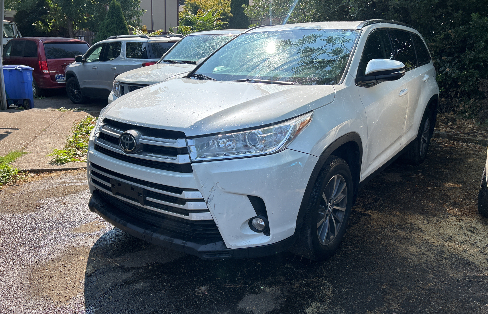 2019 Toyota Highlander Se vin: 5TDJZRFH4KS740629