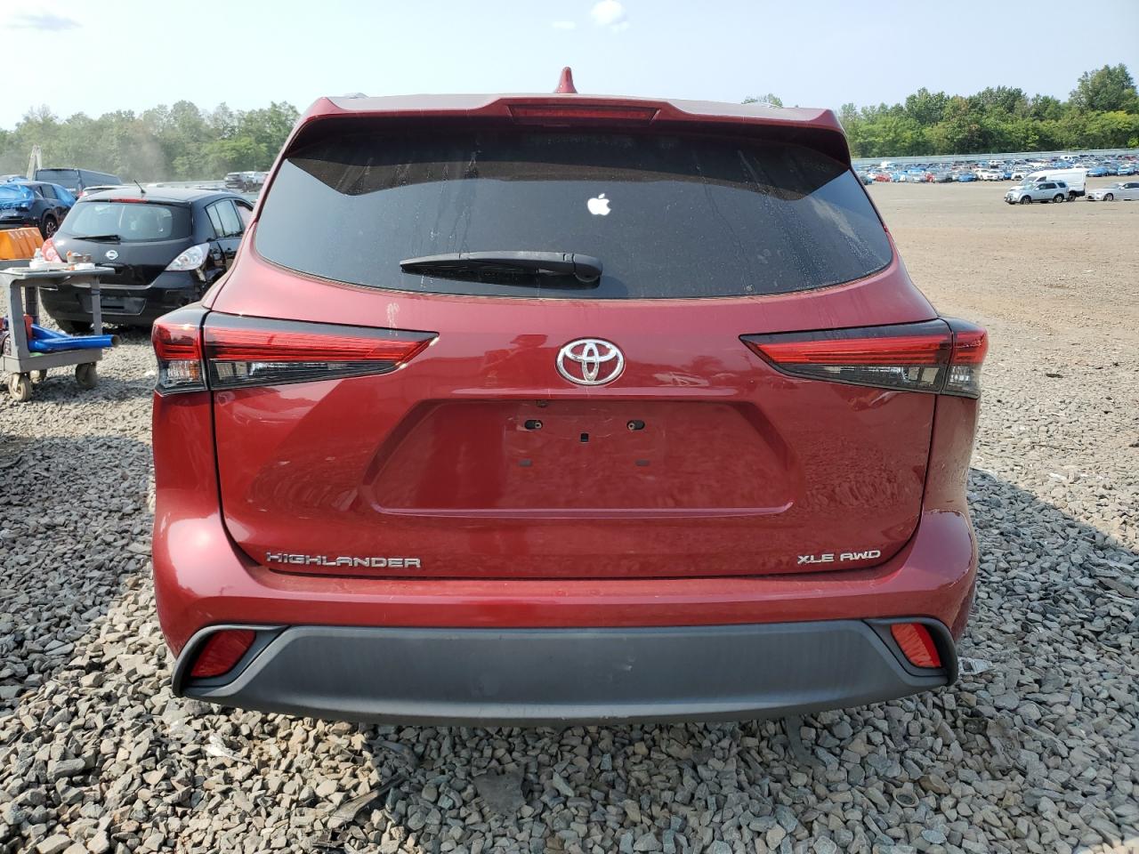 2021 Toyota Highlander Xle VIN: 5TDGZRBH3MS062541 Lot: 66338214