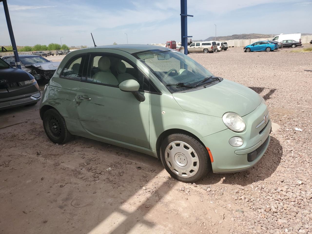 2013 Fiat 500 Pop VIN: 3C3CFFAR4DT742023 Lot: 65721604