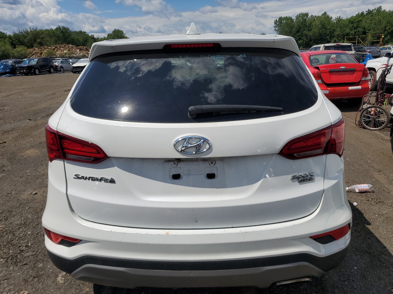 5NMZTDLBXHH010274 2017 Hyundai Santa Fe Sport