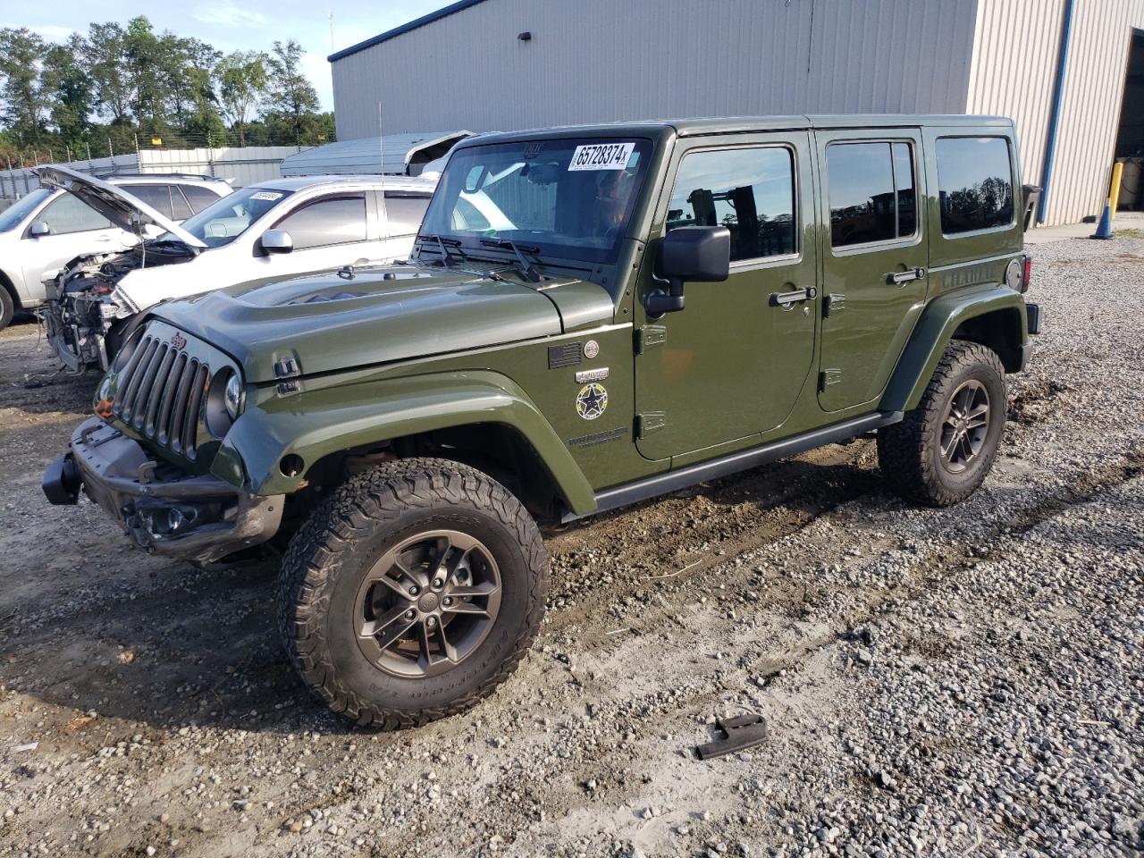2016 Jeep Wrangler Unlimited Sahara for Sale in Spartanburg, SC - Front End