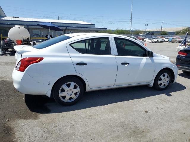 Седани NISSAN VERSA 2014 Білий