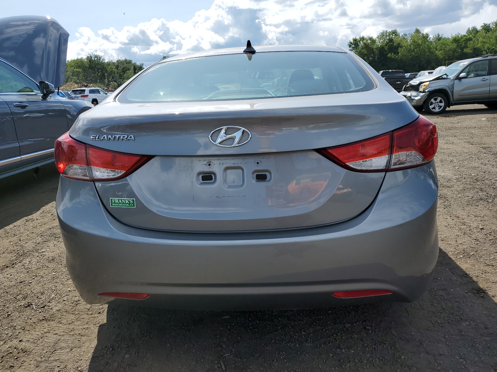 KMHDH4AE7DU499871 2013 Hyundai Elantra Gls