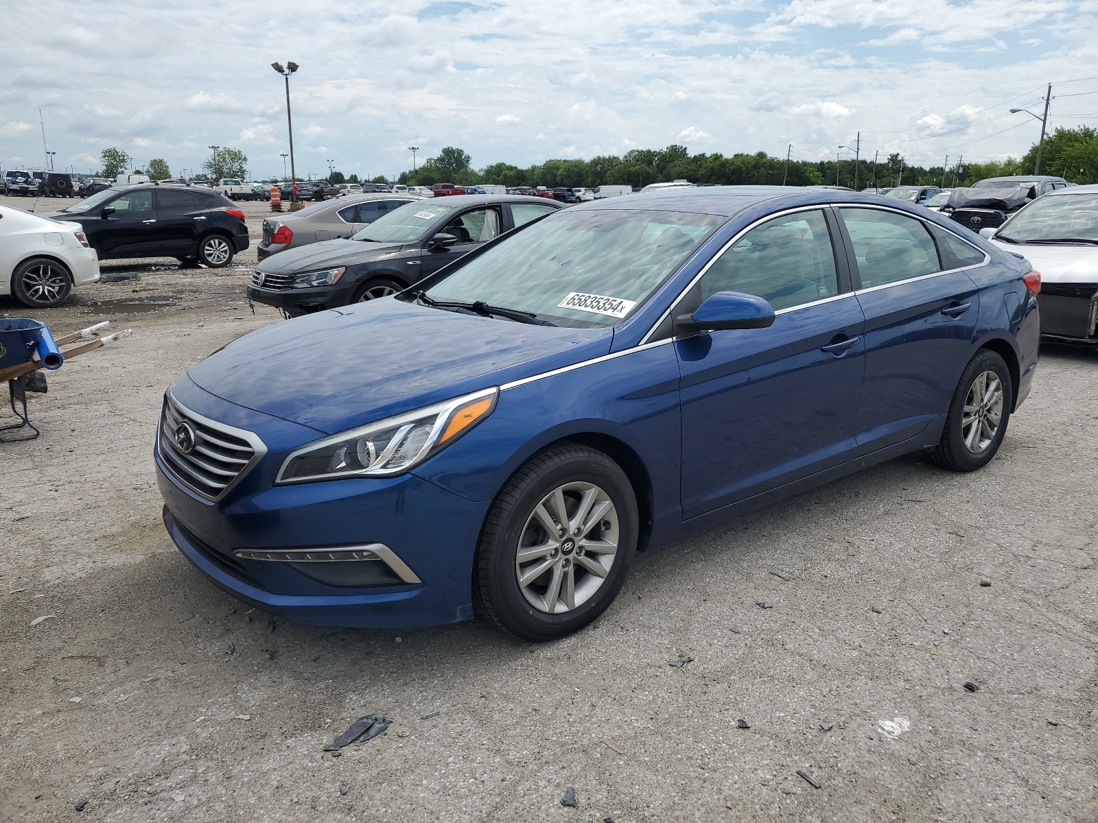 2015 Hyundai Sonata Se vin: 5NPE24AF6FH086579