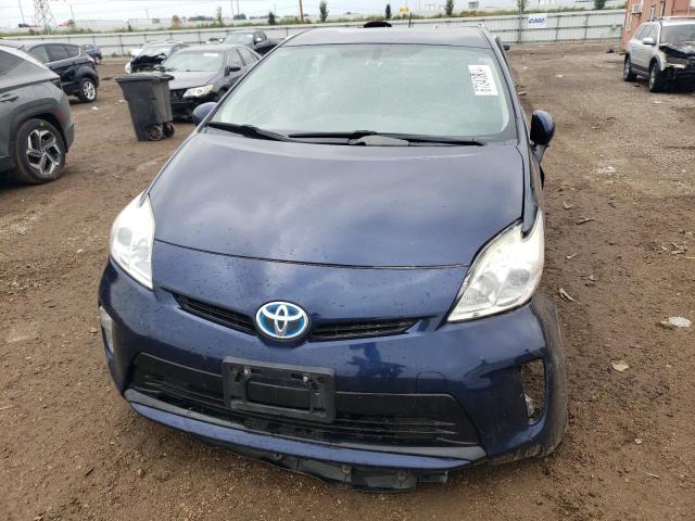  TOYOTA PRIUS 2012 Синій