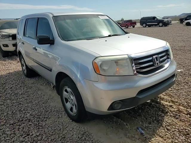 2013 Honda Pilot Lx VIN: 5FNYF3H20DB027571 Lot: 66655024
