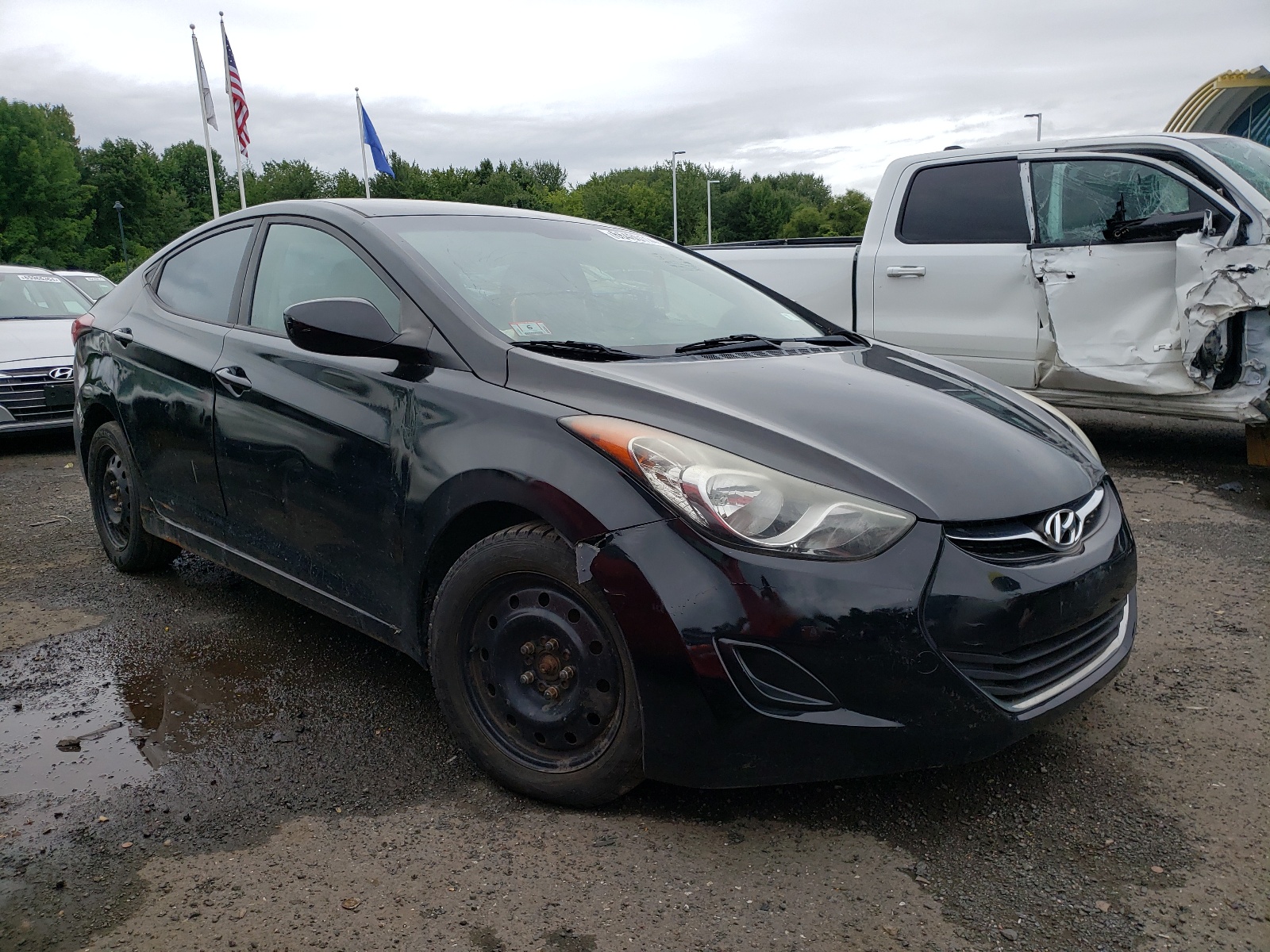 2012 Hyundai Elantra Gls vin: 5NPDH4AE1CH072487